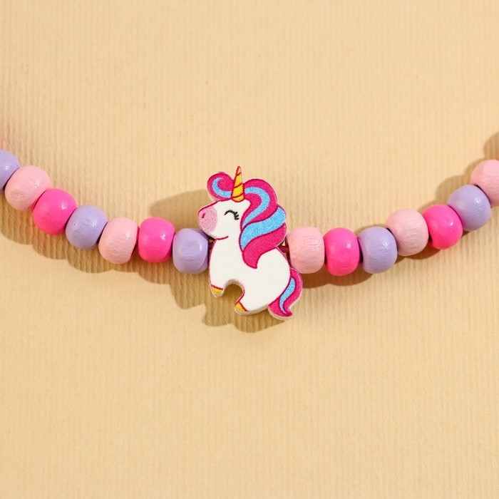 Бусы «Единороги» 40 см
