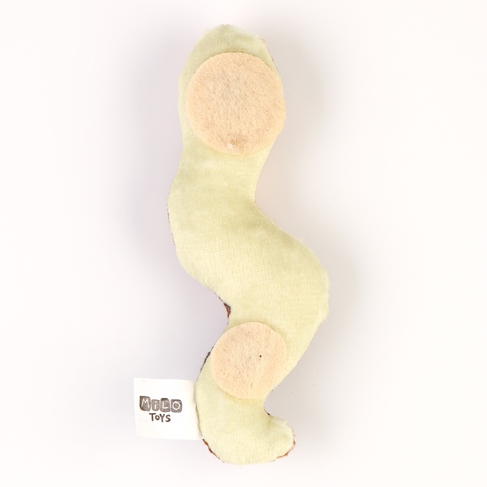 Магнит новогодний мягкий «Змея», золотая Магнит новогодний мягкий «Змея», золотая