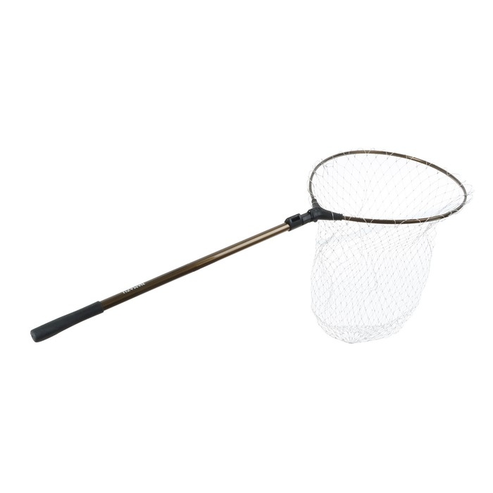 Подсачек складной телескопический Namazu, 160 см, овальный обод 60 см, нейлон Подсачек складной телескопический Namazu, 160 см, овальный обод 60 см, нейлон