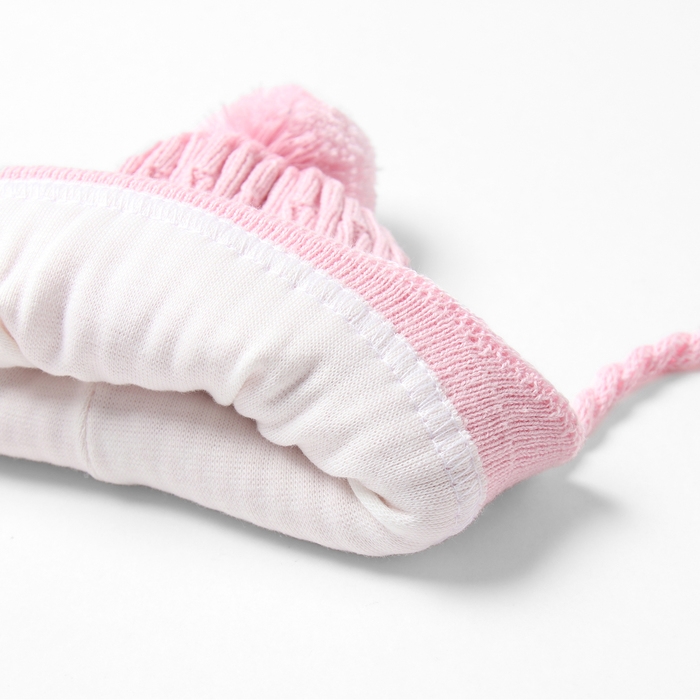 Шапка детская MINAKU, р-р 42-44, цвет нежно-розовый Шапка детская MINAKU, р-р 42-44, цвет нежно-розовый