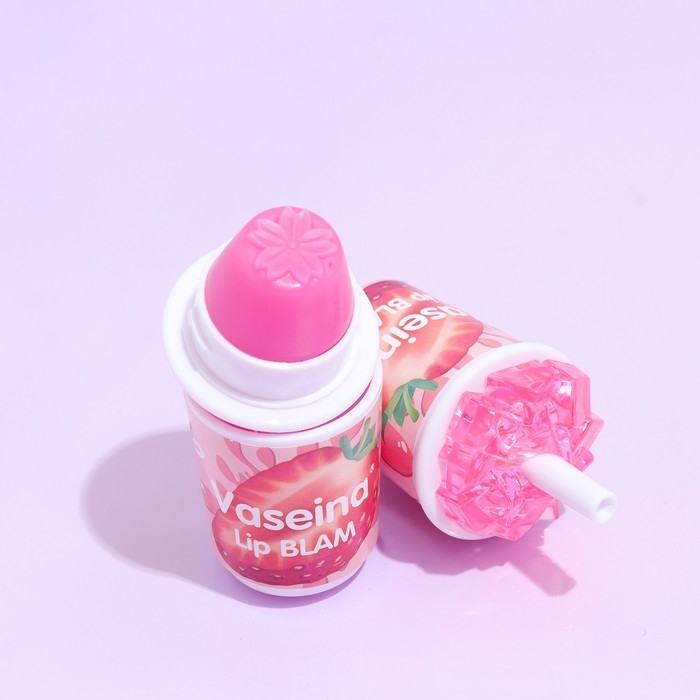 Бальзам для губ Бальзам для губ "Коктейль" 7 грамм, МИКС цветов и вкусов