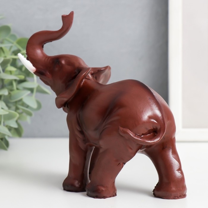 Сувенир Сувенир "Слон" под красное дерево 13,5х14,5х6 см