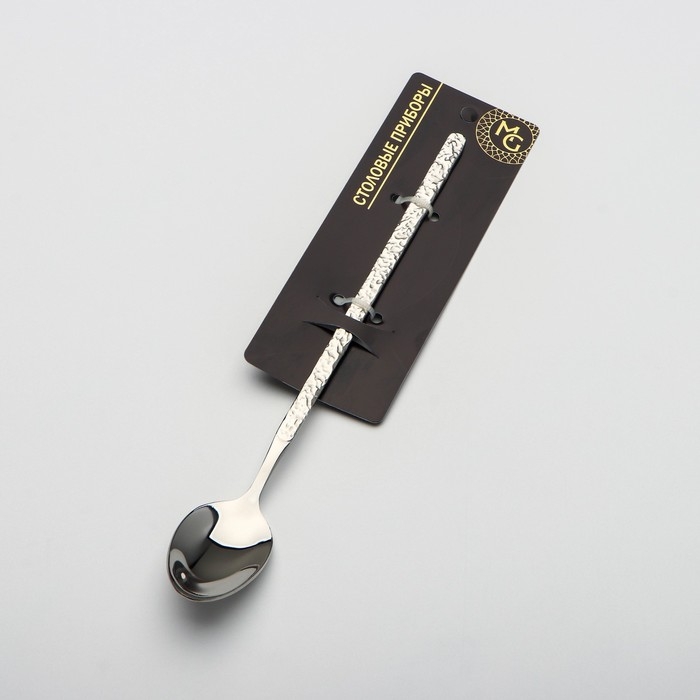 Ложка барная из нержавеющей стали Magistro «Олин», длина 21 см, цвет серебряный Ложка барная из нержавеющей стали Magistro «Олин», длина 21 см, цвет серебряный