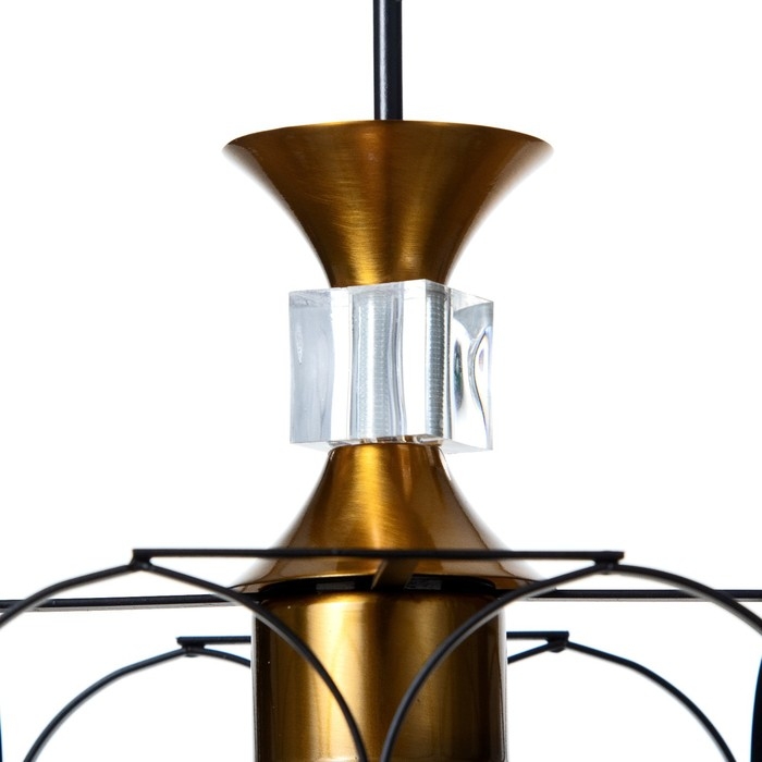 Светильник BayerLux Светильник BayerLux "Инфинити" E27 40Вт черный 15,5х15,5х18-118 см