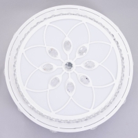 Люстра с ПДУ 1232/1 LED 95Вт 3000-6000К белый 50х50х9 см BayerLux