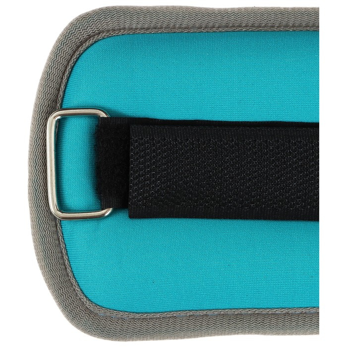 Утяжелители неопреновые ONLYTOP, 2 шт. х 0,25 кг, цвет мятный Утяжелители неопреновые ONLYTOP, 2 шт. х 0,25 кг, цвет мятный