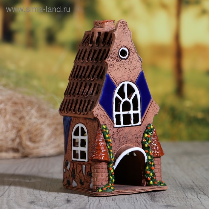 Аромалампа Домик «Краб», 18 см, ручная работа, микс Аромалампа Домик «Краб», 18 см, ручная работа, микс