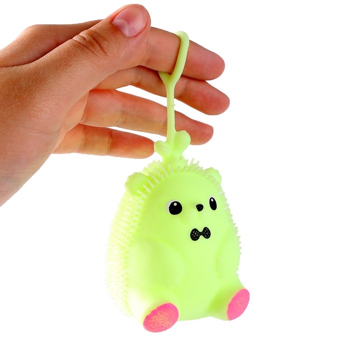 Ежка «Зверёк» световой, цвета МИКС Ежка «Зверёк» световой, цвета МИКС