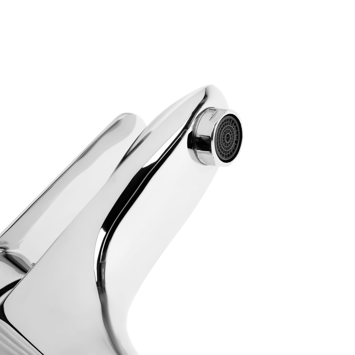 Смеситель для раковины ZEIN Z3750, однорычажный, высота излива 9.5 см, латунь, хром Смеситель для раковины ZEIN Z3750, однорычажный, высота излива 9.5 см, латунь, хром