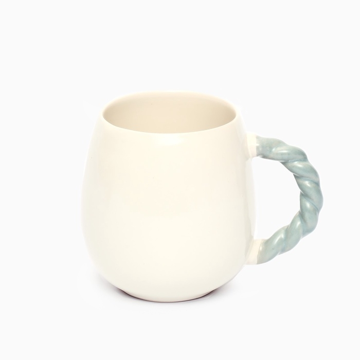 Кружка с рельефной ручкой новогодняя Дорого внимание «Уютного нового года», 500 мл