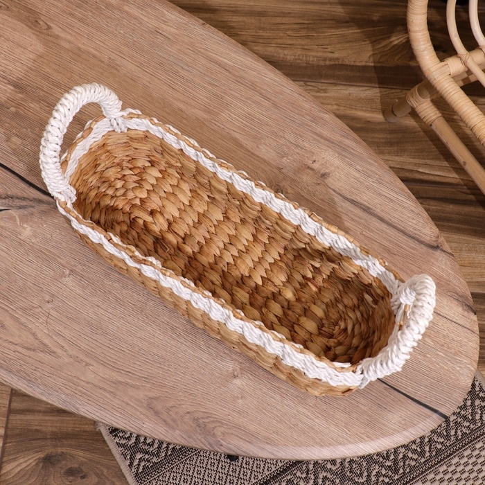 Корзина плетёная 40х16х20 см Корзина плетёная 40х16х20 см