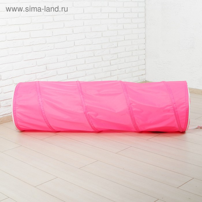 Игровой тоннель для детей «Кот», цвет розовый