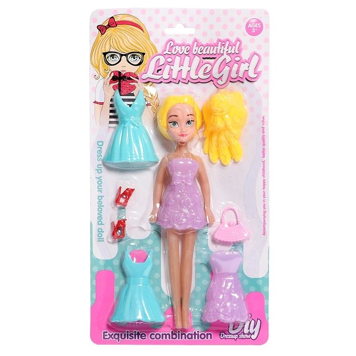 Кукла модная «Маша» разборная, МИКС Кукла модная «Маша» разборная, МИКС