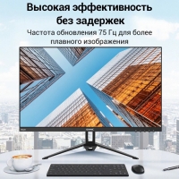 Монитор SANC M2453, 23.8", IPS, 1920×1080, 75Гц, 5 мс, D-Sub, HDMI, белый