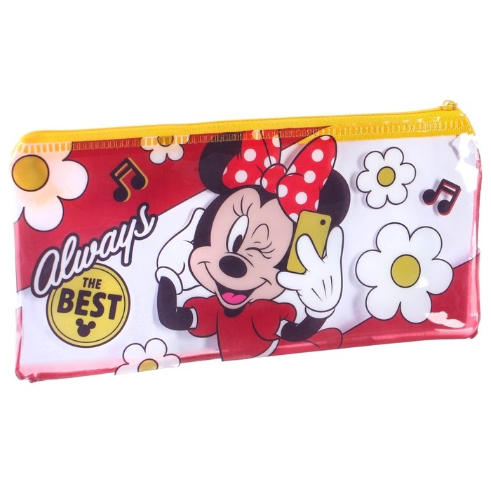Пенал мягкий, 10х21 см, Минни Маус Пенал мягкий, 10х21 см, Минни Маус