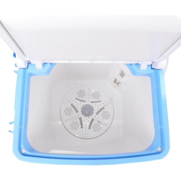 Стиральная машина  Стиральная машина "Славда" WS 65-PE, Lite, 6.5 кг, бело-голубая