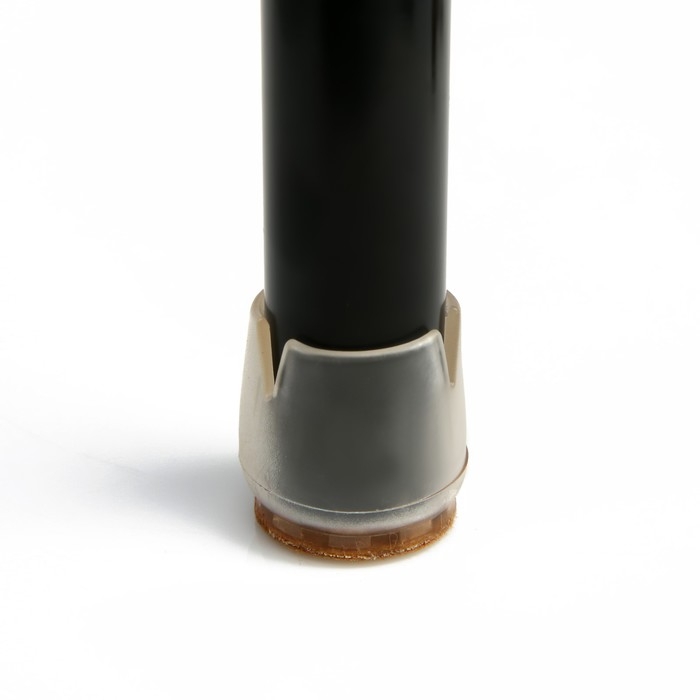 Накладка мебельная круглая ТУНДРА, d=25-29 мм, 4 шт.