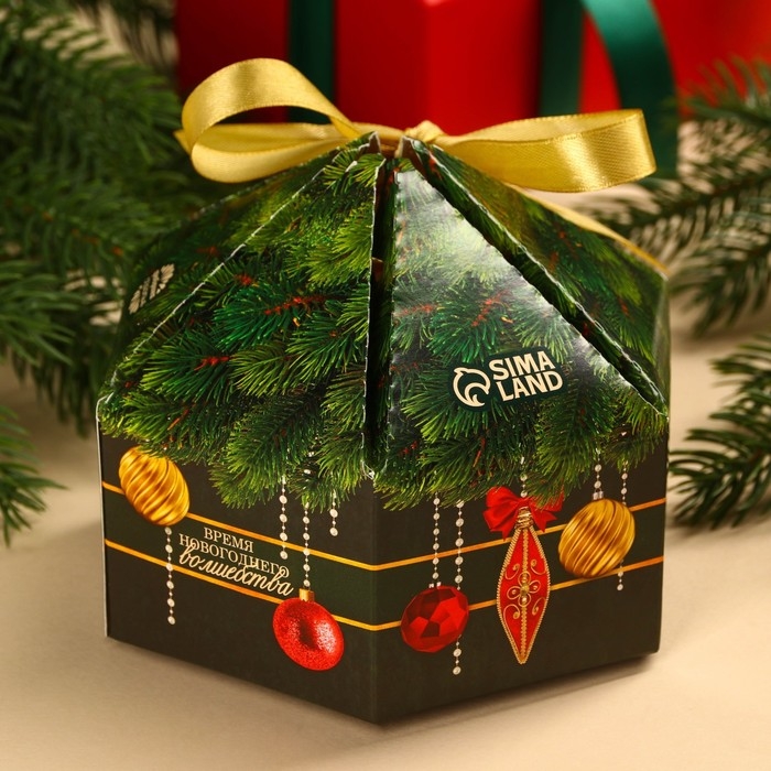 Шоколадные конфеты в коробке «Счастья в Новом году», вкус: тирамису, 200 г. Шоколадные конфеты в коробке «Счастья в Новом году», вкус: тирамису, 200 г.