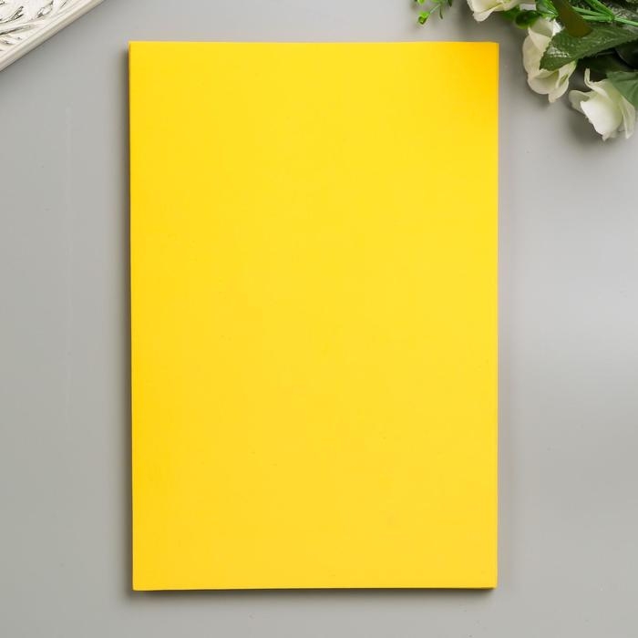 Фоамиран Фоамиран "Горчица" 2 мм (набор 5 листов) формат А4