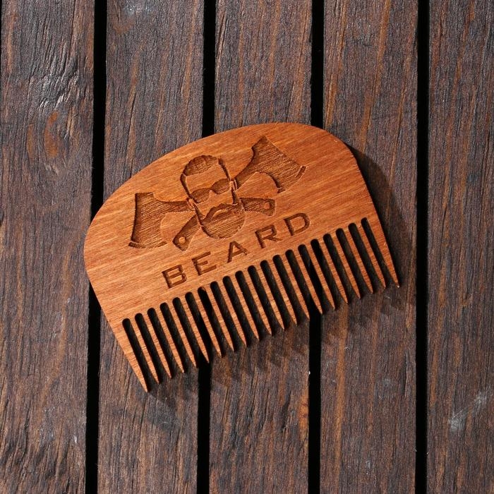 Расческа для бороды Beard, 7,3 х 5,4 см Расческа для бороды Beard, 7,3 х 5,4 см