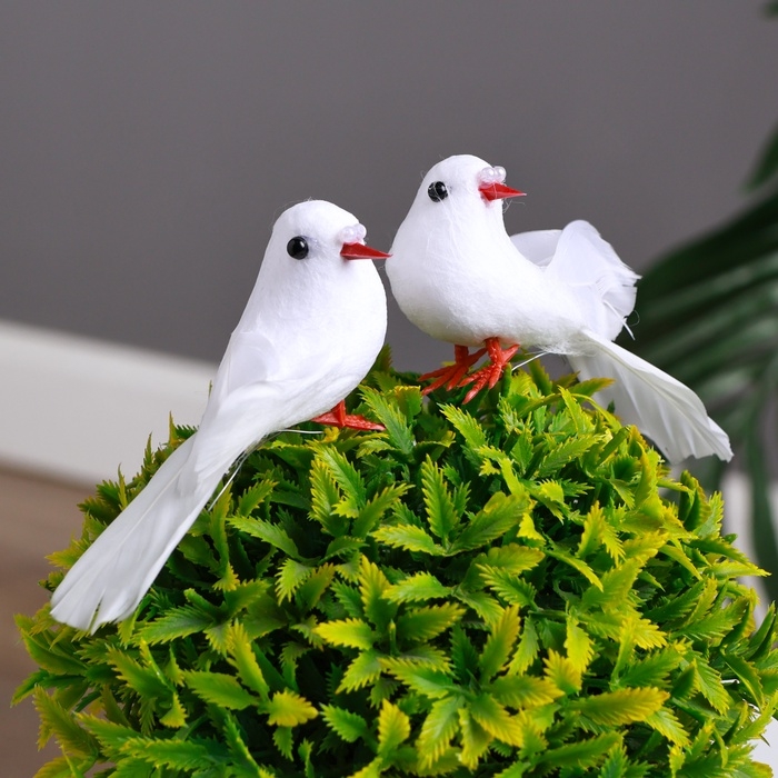 Набор фигур Набор фигур "Пара голубей" 8х4х3см