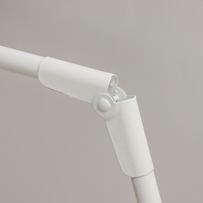 Сушилка для белья напольная складная, рабочая длина 18 м, высота от пола 95 см, ширина 54 см, цвет белый Сушилка для белья напольная складная, рабочая длина 18 м, высота от пола 95 см, ширина 54 см, цвет белый