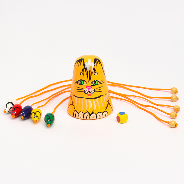 Игра детская «Кошки-мышки» рыжая кошка Игра детская «Кошки-мышки» рыжая кошка