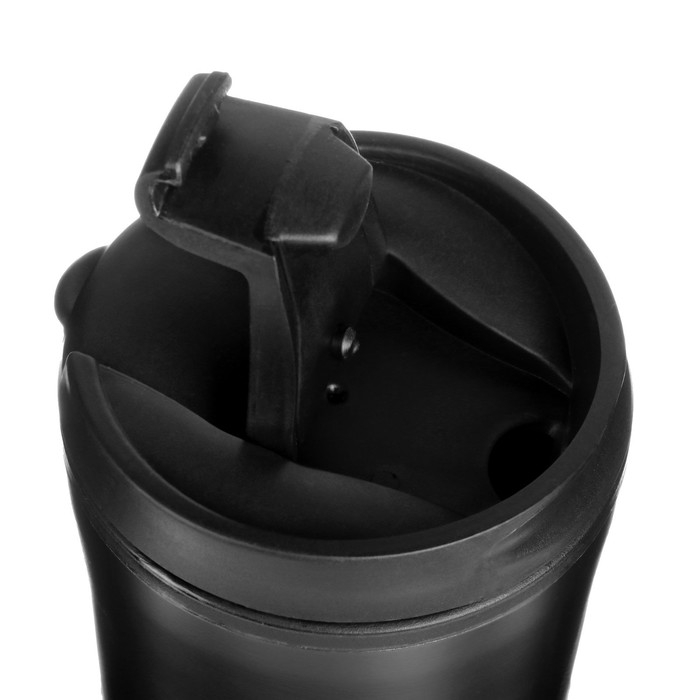 Термокружка, 450 мл, For you, сохраняет тепло 2 ч, 8 х 19 см, чёрная