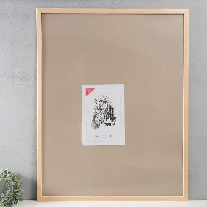 Фоторамка дерево 70х90 см, натуральный (2500)  (пластиковый экран) Фоторамка дерево 70х90 см, натуральный (2500)  (пластиковый экран)