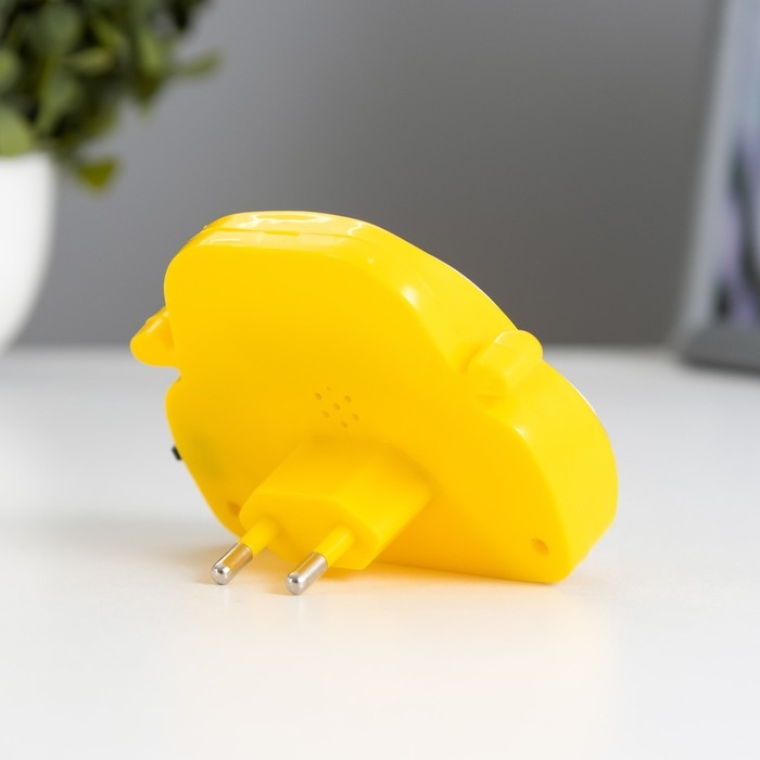 Ночник Ночник "Машинка" LED желтый 7х8х7 см