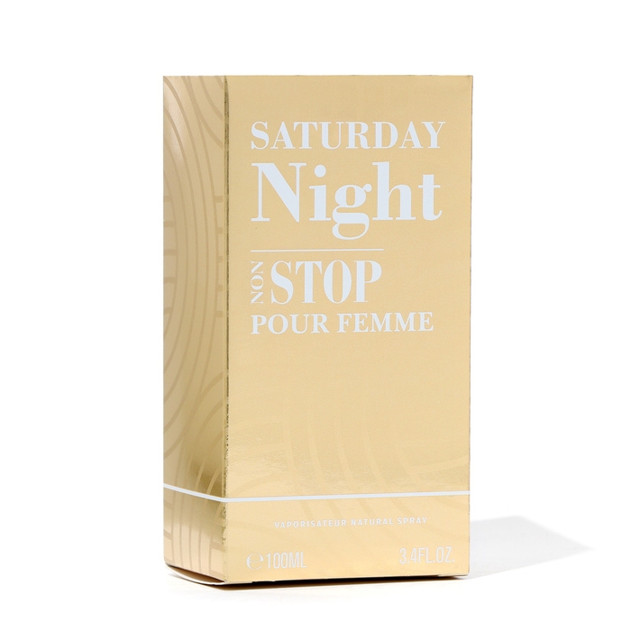 Туалетная вода женская Saturday Night Non Stop, 100 мл Туалетная вода женская Saturday Night Non Stop, 100 мл