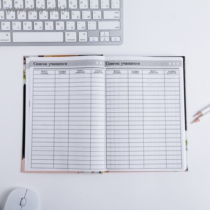 Ежедневник учителя «Учителю: Любимому преподавателю», формат А5, твёрдая обложка картон 7БЦ, 160 листов