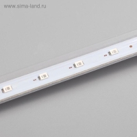 Гирлянда «Сосульки» 2.5 × 0.5 м, IP65, прозрачная нить, 288 LED, свечение белое с эффектом стекания, 12 В