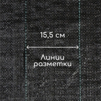 Агроткань застилочная, с разметкой, 10 × 3,2 м, плотность 100 г/м², полипропилен, Greengo, Эконом 50%