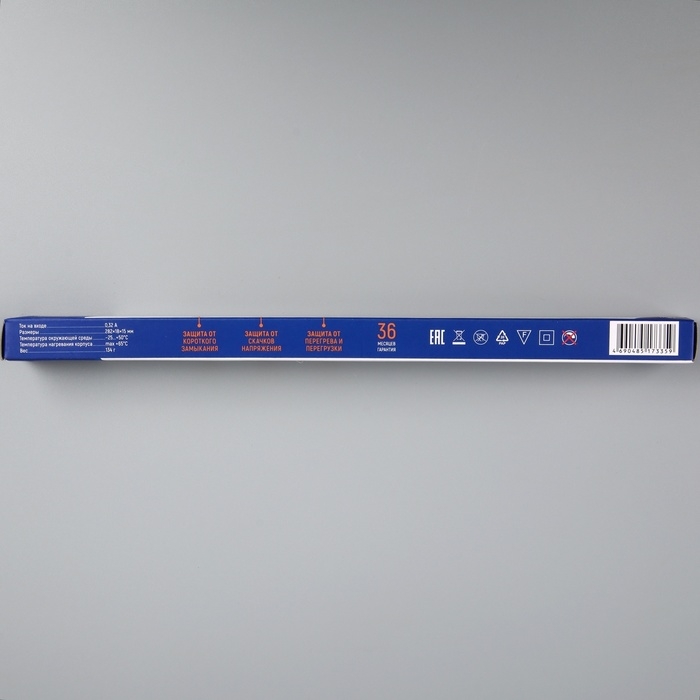 Ультратонкий блок питания для светодиодных лент и модулей Uniel, 36 Вт, 24 В, IP67 Ультратонкий блок питания для светодиодных лент и модулей Uniel, 36 Вт, 24 В, IP67