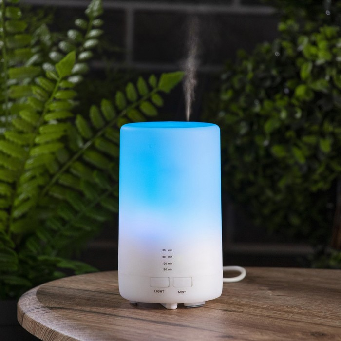 Увлажнитель воздуха Luazon LHU-12, ультразвуковой, 200 мл, 5 режимов, белый Увлажнитель воздуха Luazon LHU-12, ультразвуковой, 200 мл, 5 режимов, белый