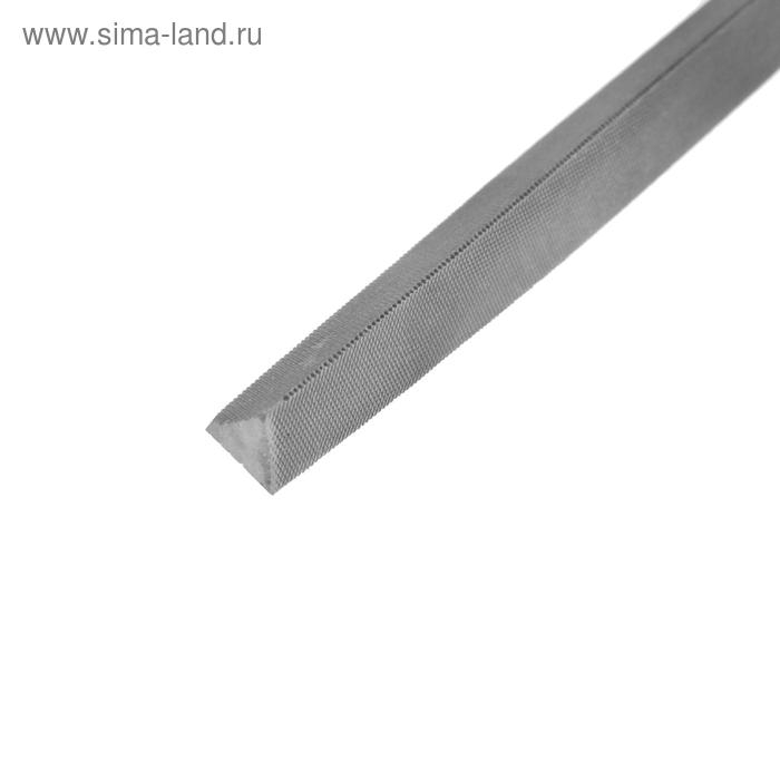 Напильник ТУНДРА, для заточки цепей пил, трехгранный, сталь У10, №3, 200 мм Напильник ТУНДРА, для заточки цепей пил, трехгранный, сталь У10, №3, 200 мм