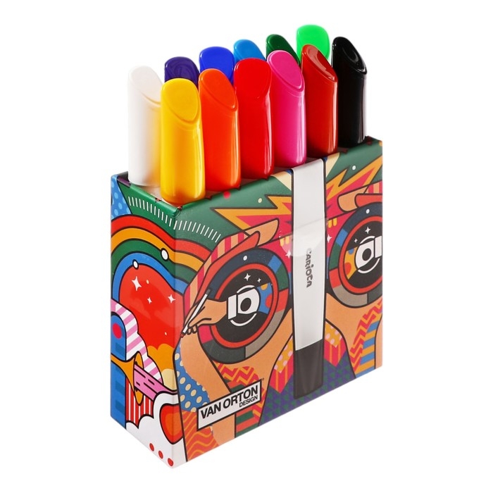 Мелки художественные 12 цветов, Carioca Plus Мелки художественные 12 цветов, Carioca Plus", премиум яркие, мягкие, картон, европодвес