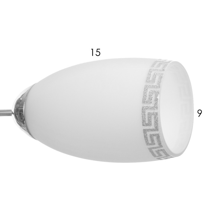 Люстра Люстра "Герти" 8х40Вт Е27 Хром МОДЕЛЬ: 2595292