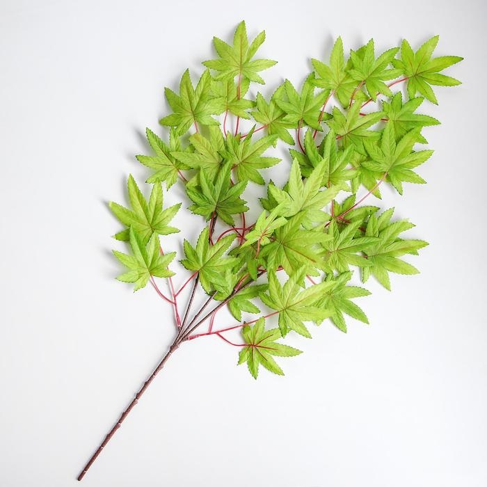 Декор «Листья на ветке» цвет зелёный Декор «Листья на ветке» цвет зелёный