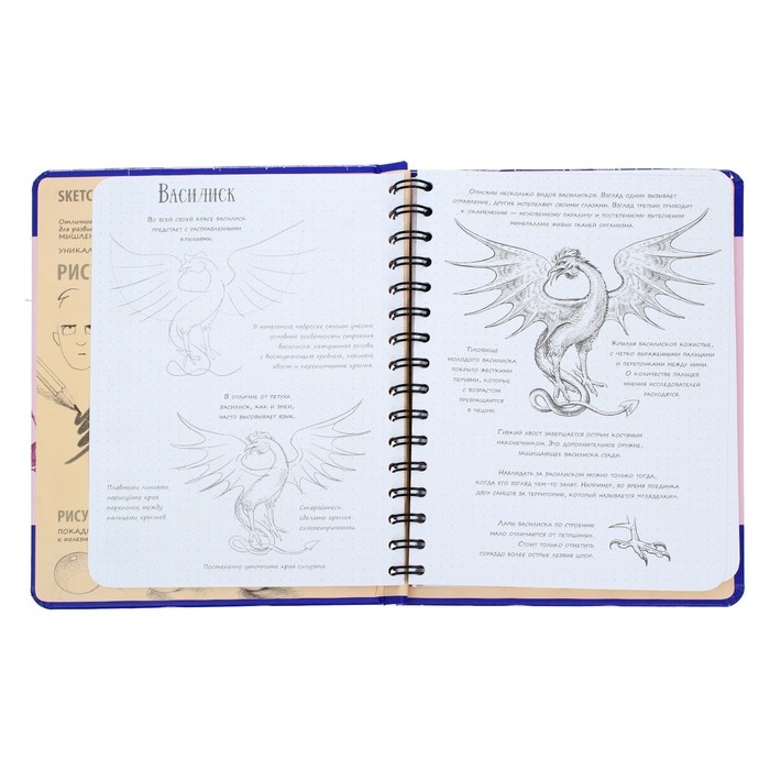 Скетчбук Эксмо ДРСКндск. Sketchbook. Фантастические существа Скетчбук Эксмо ДРСКндск. Sketchbook. Фантастические существа