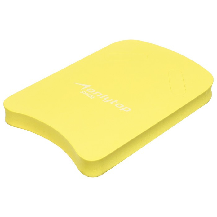 Доска для плавания ONLYTOP, 39х27х4 см, цвета МИКС Доска для плавания ONLYTOP, 39х27х4 см, цвета МИКС