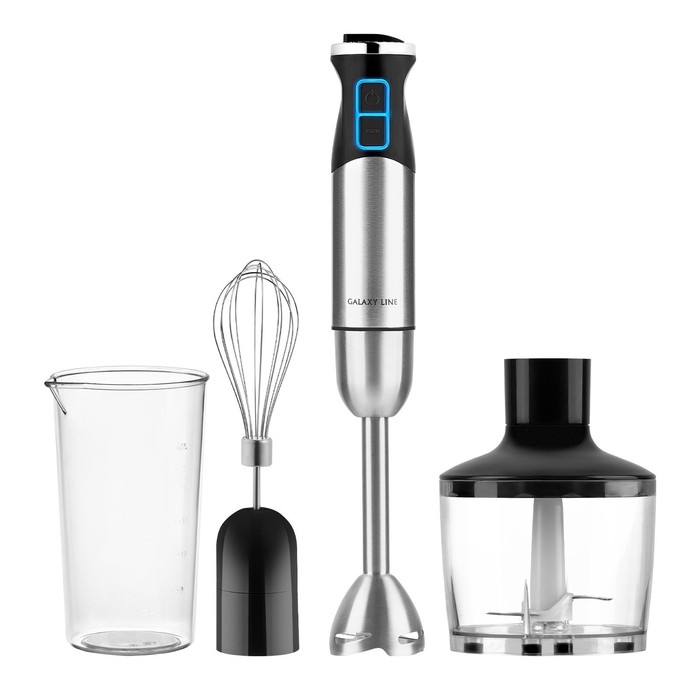 Блендер Galaxy LINE GL 2135, погружной, 1350Вт, 0.9/0.6 л, 12 скоростей, режим турбо, серый Блендер Galaxy LINE GL 2135, погружной, 1350Вт, 0.9/0.6 л, 12 скоростей, режим турбо, серый