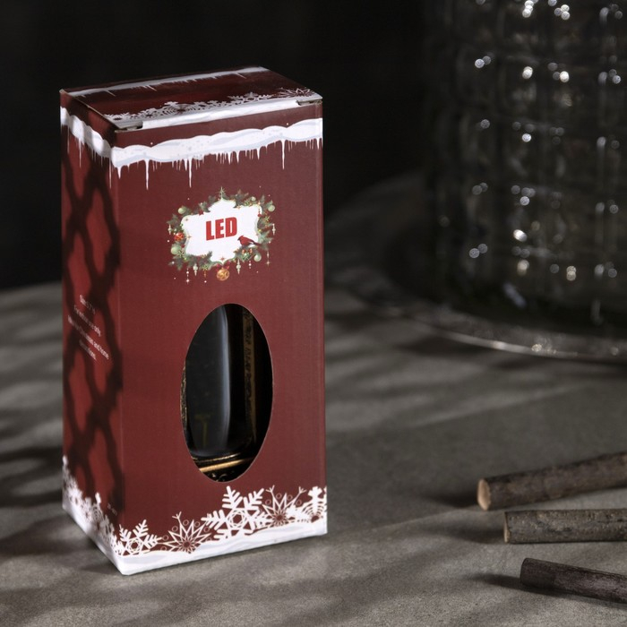 Светодиодная фигура «Ёлка в ротонде» 6.3 × 14 × 6.3 см, пластик, блёстки, батарейки AG13х3 (в комплекте), свечение тёплое белое Светодиодная фигура «Ёлка в ротонде» 6.3 × 14 × 6.3 см, пластик, блёстки, батарейки AG13х3 (в комплекте), свечение тёплое белое