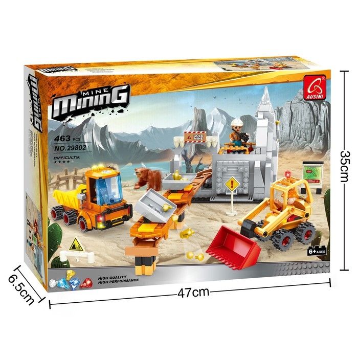 Конструктор «Кладоискатели. Золотой прииск», 463 детали Конструктор «Кладоискатели. Золотой прииск», 463 детали