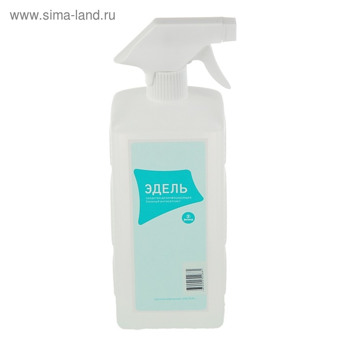 Антисептик кожный Эдель, с триггером, 1 л Антисептик кожный Эдель, с триггером, 1 л