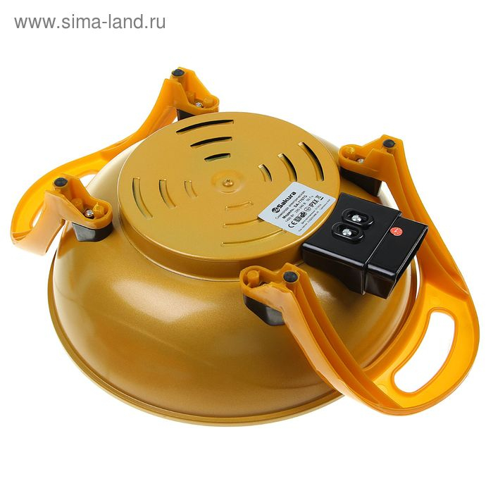 Сковорода электрическая Sakura SA-7707G, 1500 Вт, d=32, глубина 11 см Сковорода электрическая Sakura SA-7707G, 1500 Вт, d=32, глубина 11 см