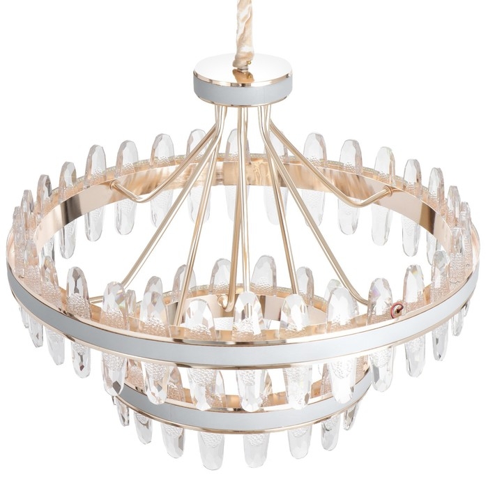 Люстра Люстра "Алиссия" LED 160Вт 3 режима золото 73,5х73,5х62 см BayerLux