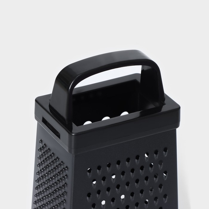 Тёрка четырёхгранная Доляна «Тёмная ночь», 17 см, ручка МИКС Тёрка четырёхгранная Доляна «Тёмная ночь», 17 см, ручка МИКС