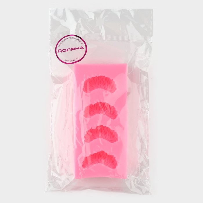 Молд Доляна «Дольки мандарина», силикон, 11×5×2 см, цвет МИКС Молд Доляна «Дольки мандарина», силикон, 11×5×2 см, цвет МИКС